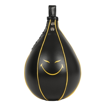 Speed Bag ELION Paris X SMILEY® 50th Anniversary Limited Edition Leather Black